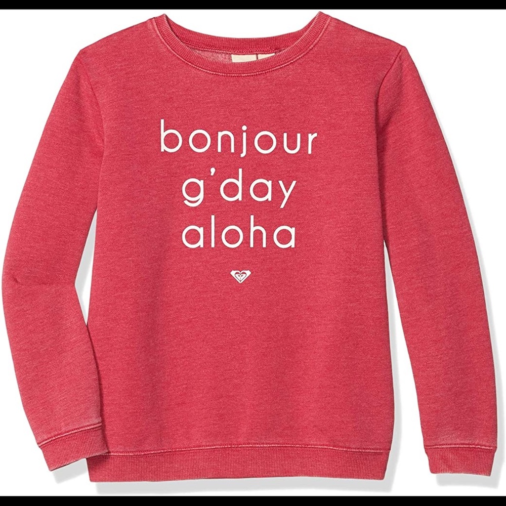 🛍2/$25 ROXY Girl Pullover Sweatshirt